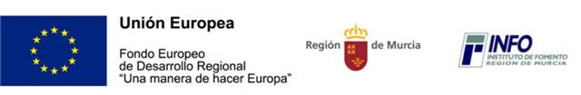 Logos convenio centic union europea region de murcia INFO