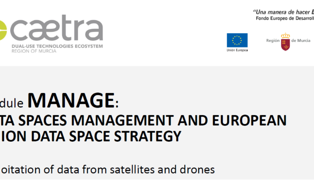 Nuevo Curso CAETRA: Data Spaces Management and European Union Data Space Strategy, inicio 4 Marzo